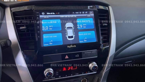 Màn hình DVD Android liền camera 360 Mitsubishi Pajero Sport 2018 - nay | Fujitech 360 